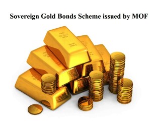 Sovereign Gold Bonds will be available in market from 26th November 2015