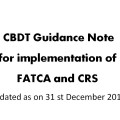CBDT Guidance Note on FATCA and CRS