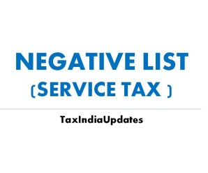 Service Tax Negative List Amended by Finance Act 2017