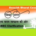 Clarification on Swachh Bharat Cess for Composition Abatement and RCM